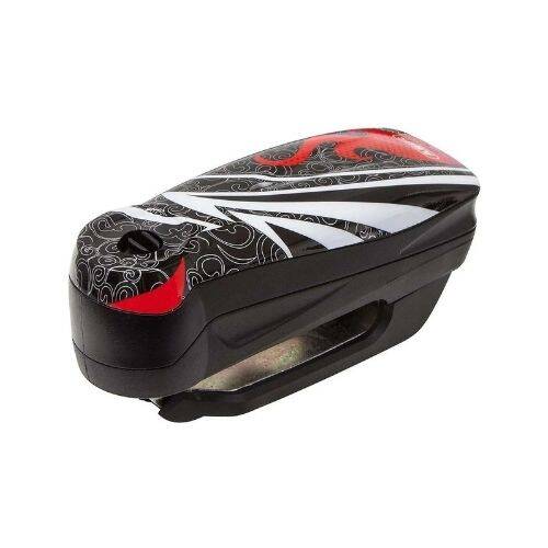 ABUS 7000 RS1 DETECTO FLAME BLACK Motosiklet Kilidi - 1