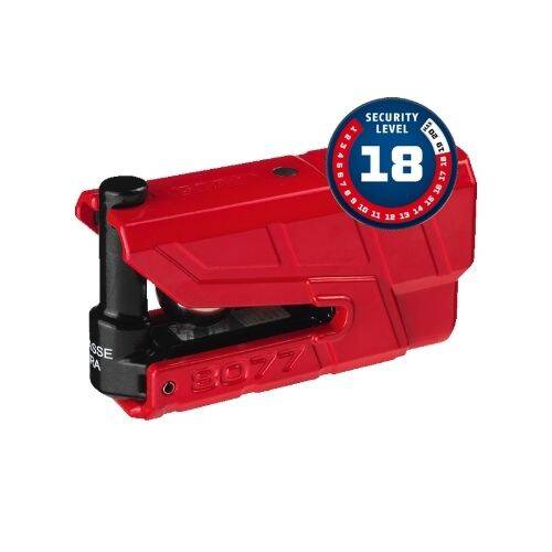 ABUS 8077 GRANİT DETECTO X-PLUS RED Motosiklet Kilidi - 1