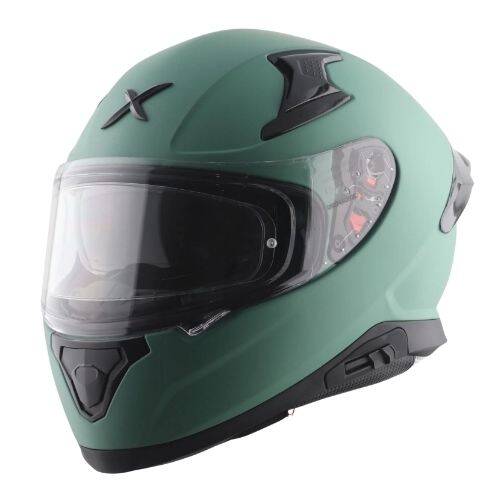 AXOR APEX AQUA GREEN Kapalı Motosiklet Kaskı - 1