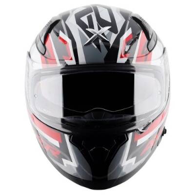 AXOR APEX STREAK BLACK RED Kapalı Motosiklet Kaskı - 2