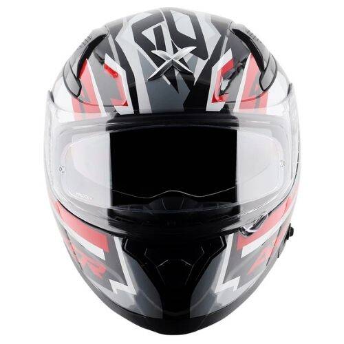 AXOR APEX STREAK BLACK RED Kapalı Motosiklet Kaskı - 2