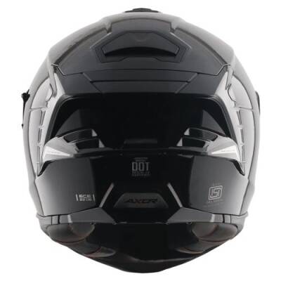 AXOR BRUTALE SC-E Black Motosiklet Kaskı - 5