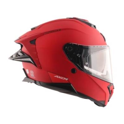 AXOR BRUTALE SC-E Dull Red Motosiklet Kaskı - 3