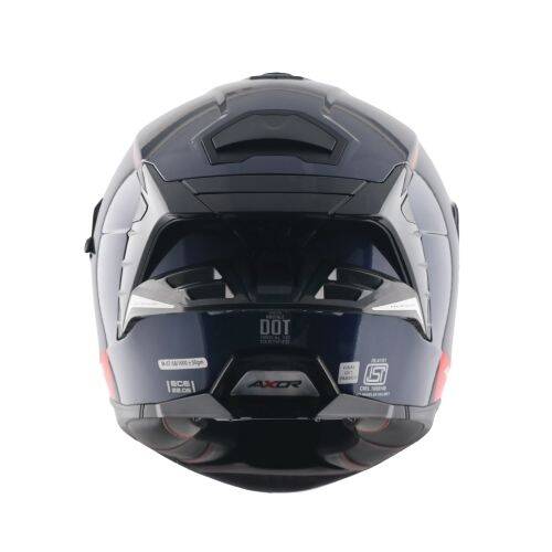 AXOR BRUTALE SC-E Royal Blue Motosiklet Kaskı - 4