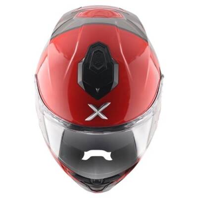AXOR BRUTALE SURGES-E Black Red Motosiklet Kaskı - 7