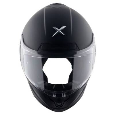 AXOR SABER SOLİD-E Mat Siyah Motosiklet Kaskı - 9