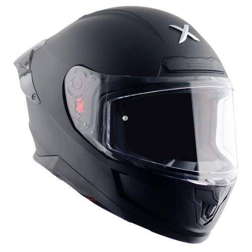 AXOR SABER SOLİD-E Mat Siyah Motosiklet Kaskı - 7