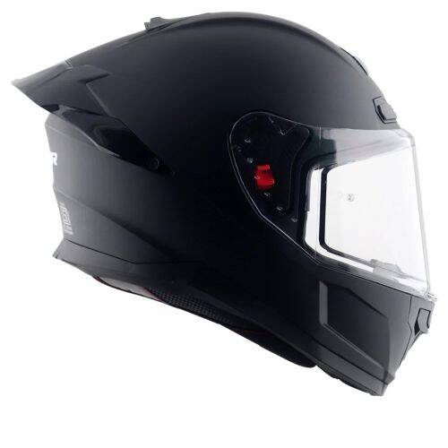 AXOR SABER SOLİD-E Mat Siyah Motosiklet Kaskı - 6