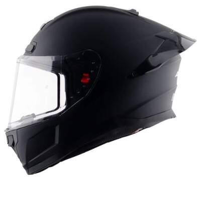 AXOR SABER SOLİD-E Mat Siyah Motosiklet Kaskı - 8