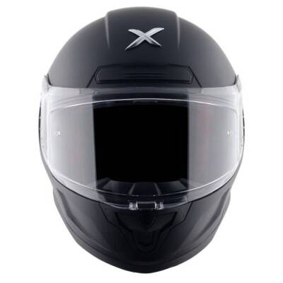 AXOR SABER SOLİD-E Mat Siyah Motosiklet Kaskı - 2