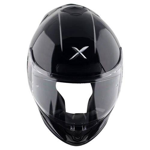 AXOR SABER SOLİD-E Siyah Motosiklet Kaskı - 8