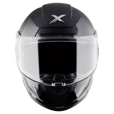 AXOR SABER SOLİD-E Siyah Motosiklet Kaskı - 2