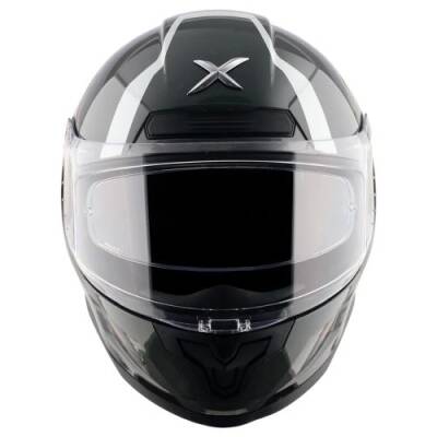 AXOR SABER SPARK-E İnci Beyazı Motosiklet Kaskı - 2