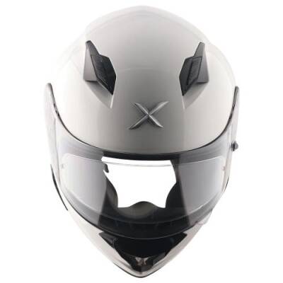 AXOR SH-890 HUNTER-E İnci Beyazı Motosiklet Kaskı - 9