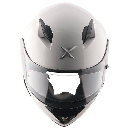 AXOR SH-890 HUNTER-E İnci Beyazı Motosiklet Kaskı - 9