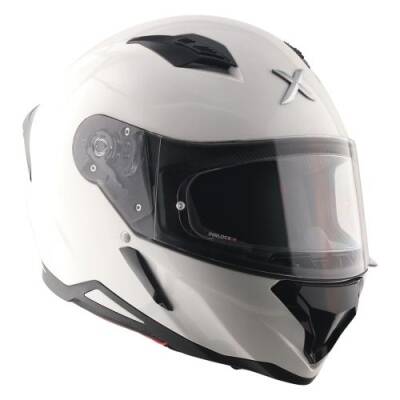 AXOR SH-890 HUNTER-E İnci Beyazı Motosiklet Kaskı - 7