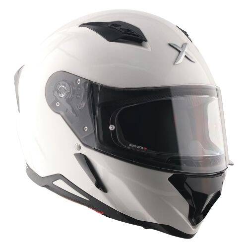 AXOR SH-890 HUNTER-E İnci Beyazı Motosiklet Kaskı - 7