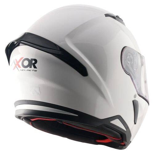 AXOR SH-890 HUNTER-E İnci Beyazı Motosiklet Kaskı - 6