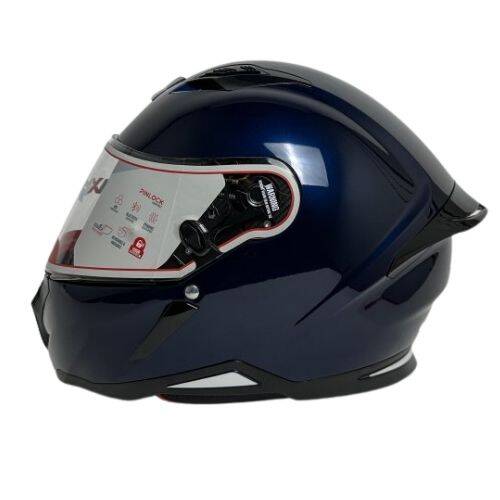 AXOR SH-890 HUNTER-E Royal Mavi Motosiklet Kaskı - 1