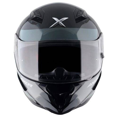 AXOR SH-890 HUNTER TURBO-E Siyah Gri Motosiklet Kaskı - 2