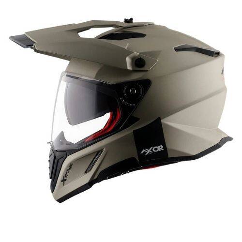 AXOR X-CROSS Nikel Kırmızı Cross Motosiklet Kaskı - 2