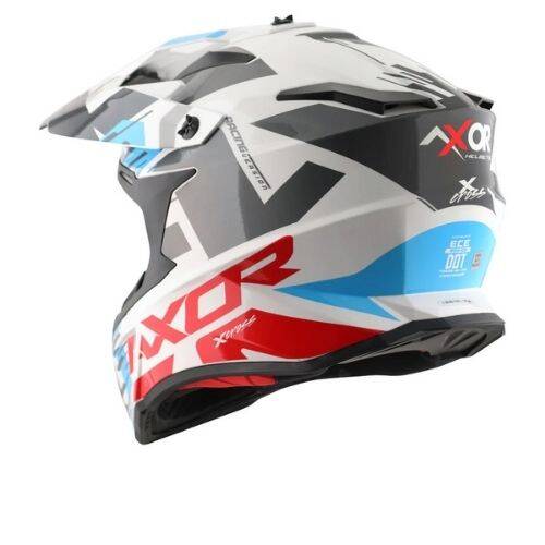 Axor X-Cross X1 Dual Vizör Cross Motosiklet Kaskı - 3
