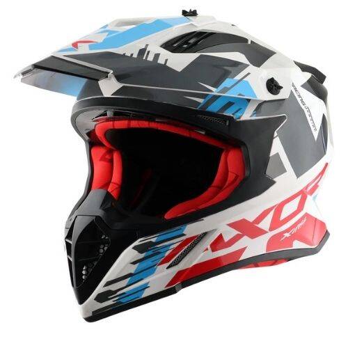 Axor X-Cross X1 Dual Vizör Cross Motosiklet Kaskı - 1