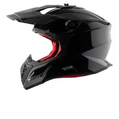 AXOR X-CROSS SC BLACK RED Cross Motosiklet Kaskı - 3