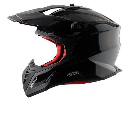 AXOR X-CROSS SC BLACK RED Cross Motosiklet Kaskı - 3