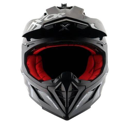 AXOR X-CROSS SC BLACK RED Cross Motosiklet Kaskı - 2