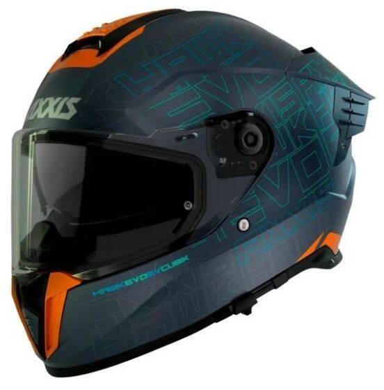 AXXİS HAWK CUBİK Kapalı Motosiklet Kaskı - 1