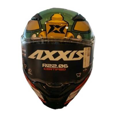 AXXİS PANTHER AMAZONİA B7 GLOSS Kapalı Motosiklet Kaskı - 2