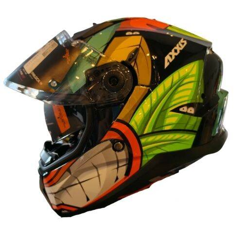 AXXİS PANTHER AMAZONİA B7 GLOSS Kapalı Motosiklet Kaskı - 1