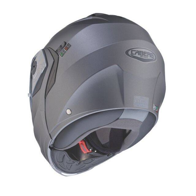 CABERG DUKE X Mat Gun Metal Çene Açılır Kask - 2