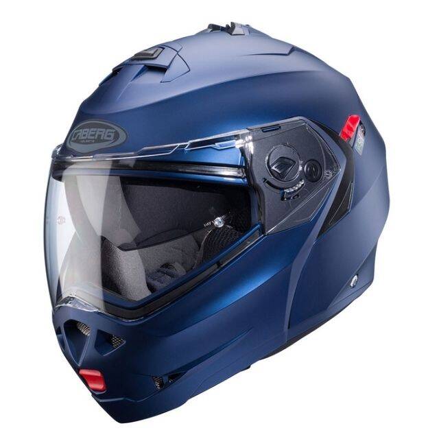 CABERG DUKE X Mat Mavi Çene Açılır Kask - 1