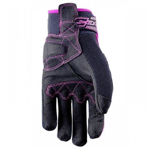 FİVE GLOVES RS3 REPLİCA Kadın Siyah Pembe Motosiklet Eldiven - 2