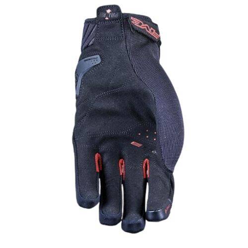 FİVE GLOVES RS3 EVO Siyah Kırmızı Motosiklet Eldiven - 2