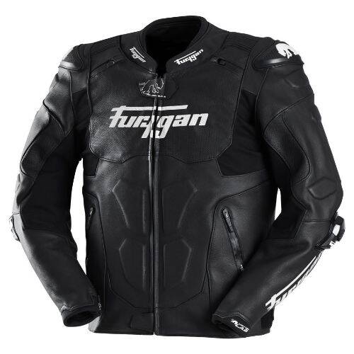 FURYGAN Raptor Evo 3 Siyah Deri Motosiklet Ceketi - 2