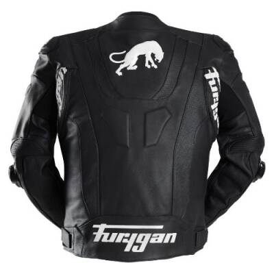 FURYGAN Raptor Evo 3 Siyah Deri Motosiklet Ceketi - 3