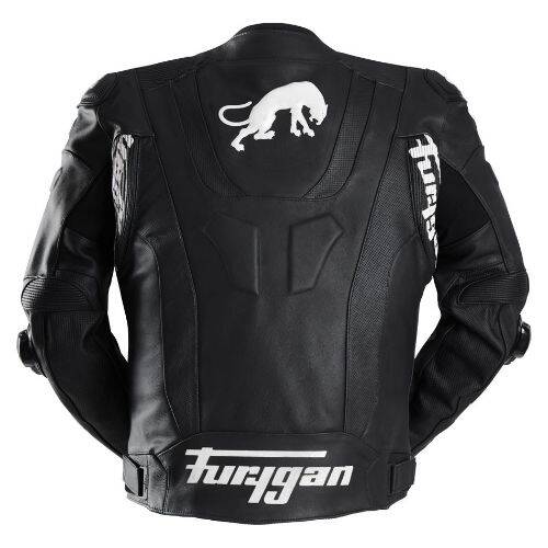 FURYGAN Raptor Evo 3 Siyah Deri Motosiklet Ceketi - 3