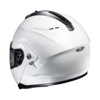 HJC C91N İnci Beyazı Çene Açılır Motosiklet Kaskı - 3