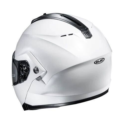 HJC C91N İnci Beyazı Çene Açılır Motosiklet Kaskı - 3