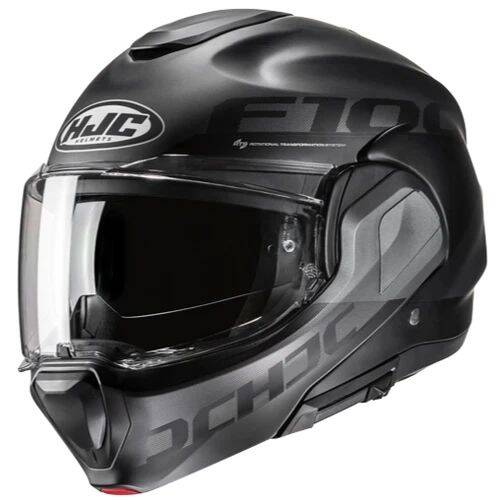 HJC F100 Hetal MC5SF Çene Açılır Motosiklet Kaskı - 1