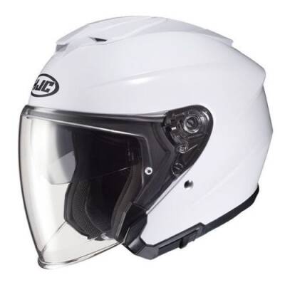 HJC İ30 Beyaz Yarım Motosiklet Kaskı Beyaz