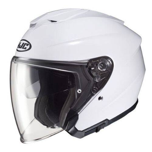 HJC İ30 Beyaz Yarım Motosiklet Kaskı - 1