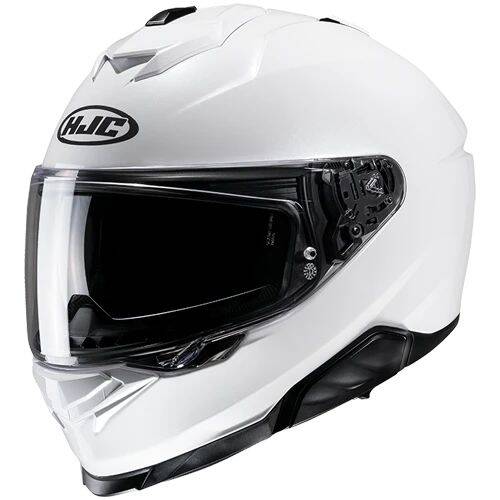 HJC İ71 Semi Flat İnci Beyazı Motosiklet Kaskı - 1