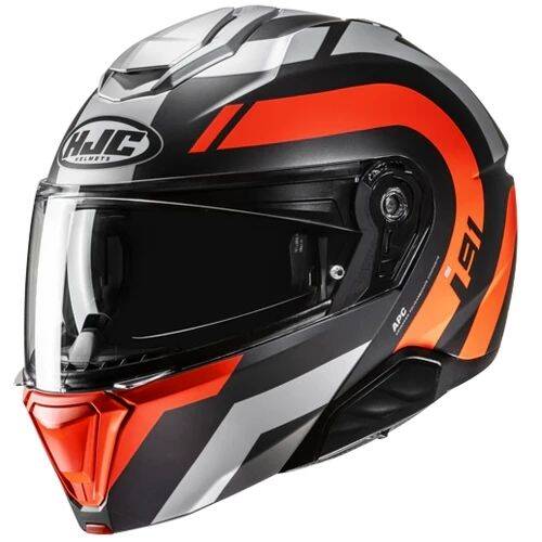 HJC İ91 ARVEN MC6HSF Çene Açılır Motosiklet Kaskı - 1