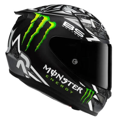 HJC RPHA12 Quartararo MC5 Kapalı Motosiklet Kaskı Siyah - 2