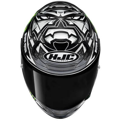 HJC RPHA12 Quartararo MC5 Kapalı Motosiklet Kaskı Siyah - 4