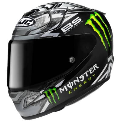 HJC RPHA12 Quartararo MC5 Kapalı Motosiklet Kaskı Siyah - 1